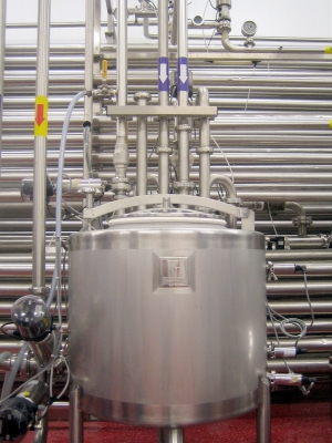 Triple tube pasteurizers