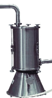 Continuous scraper filters type CF3000